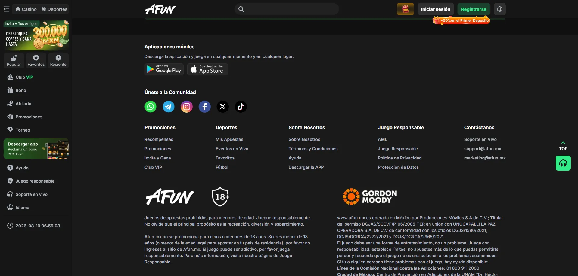 Métodos de pago AFUN Casino — SPEI, OXXO Pay y USDT sin comisiones